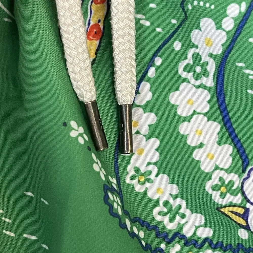 Polo‎ Ralph Lauren Short Mens L Green Hawaiian Traveler Lined Swim Trunk 5.5